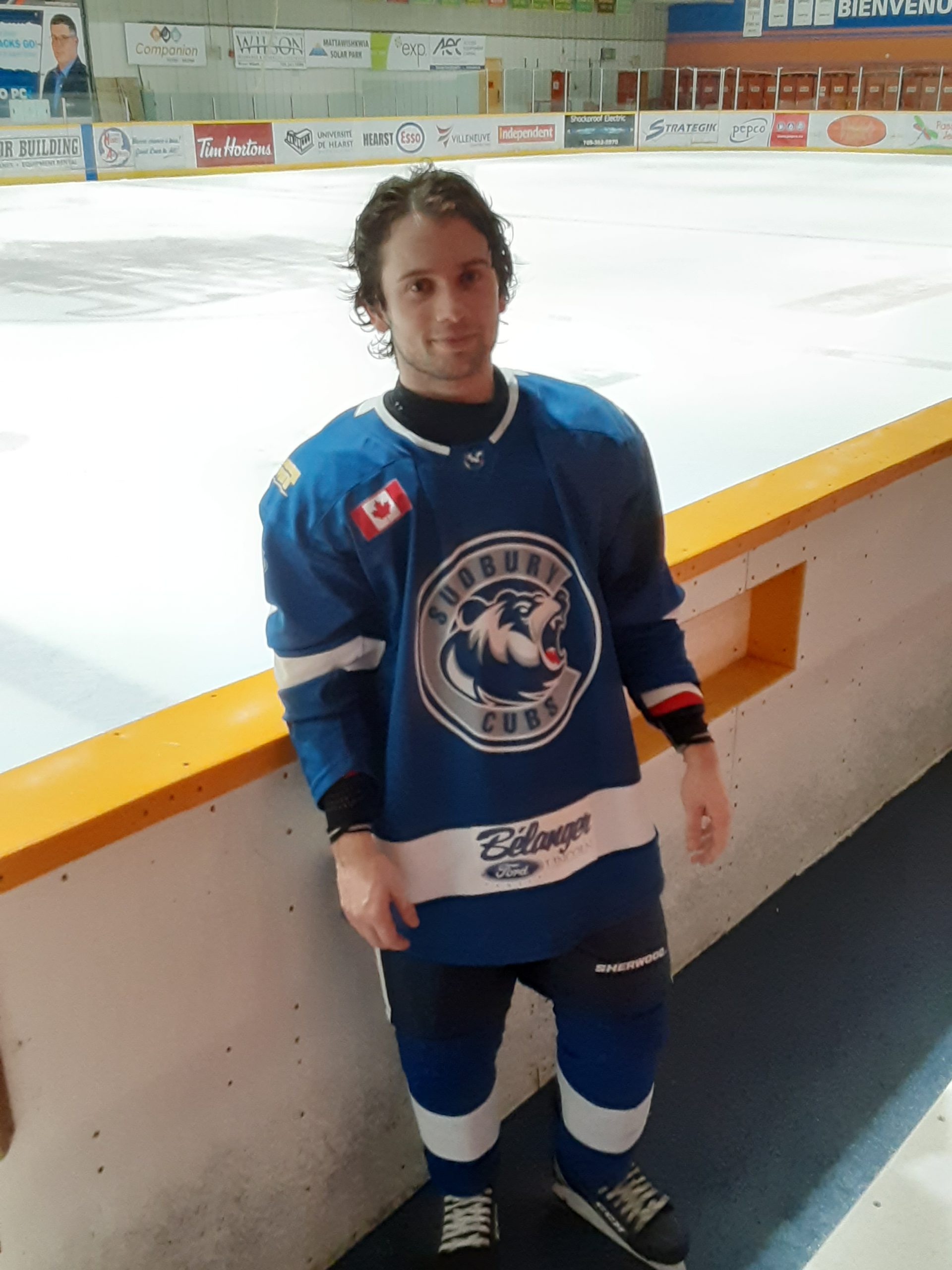 Une joute de hockey sert de retrouvailles pour Mathieu Morin et sa famille