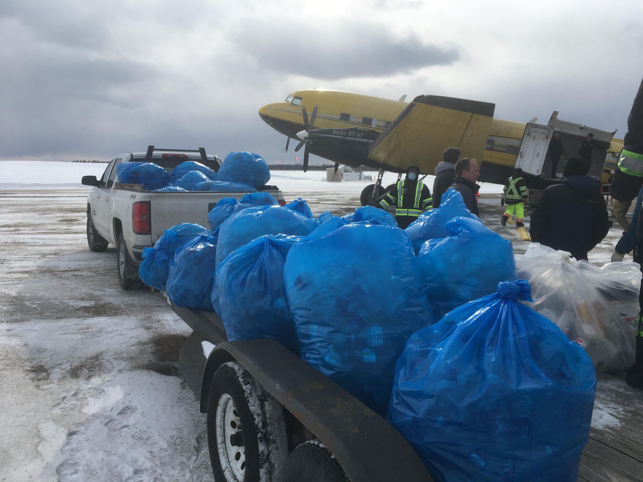 Un programme de recyclage pour sortir le plastique du Grand Nord
