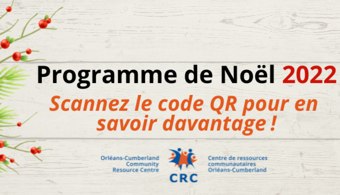Programme de Noël 2022 CRCOC