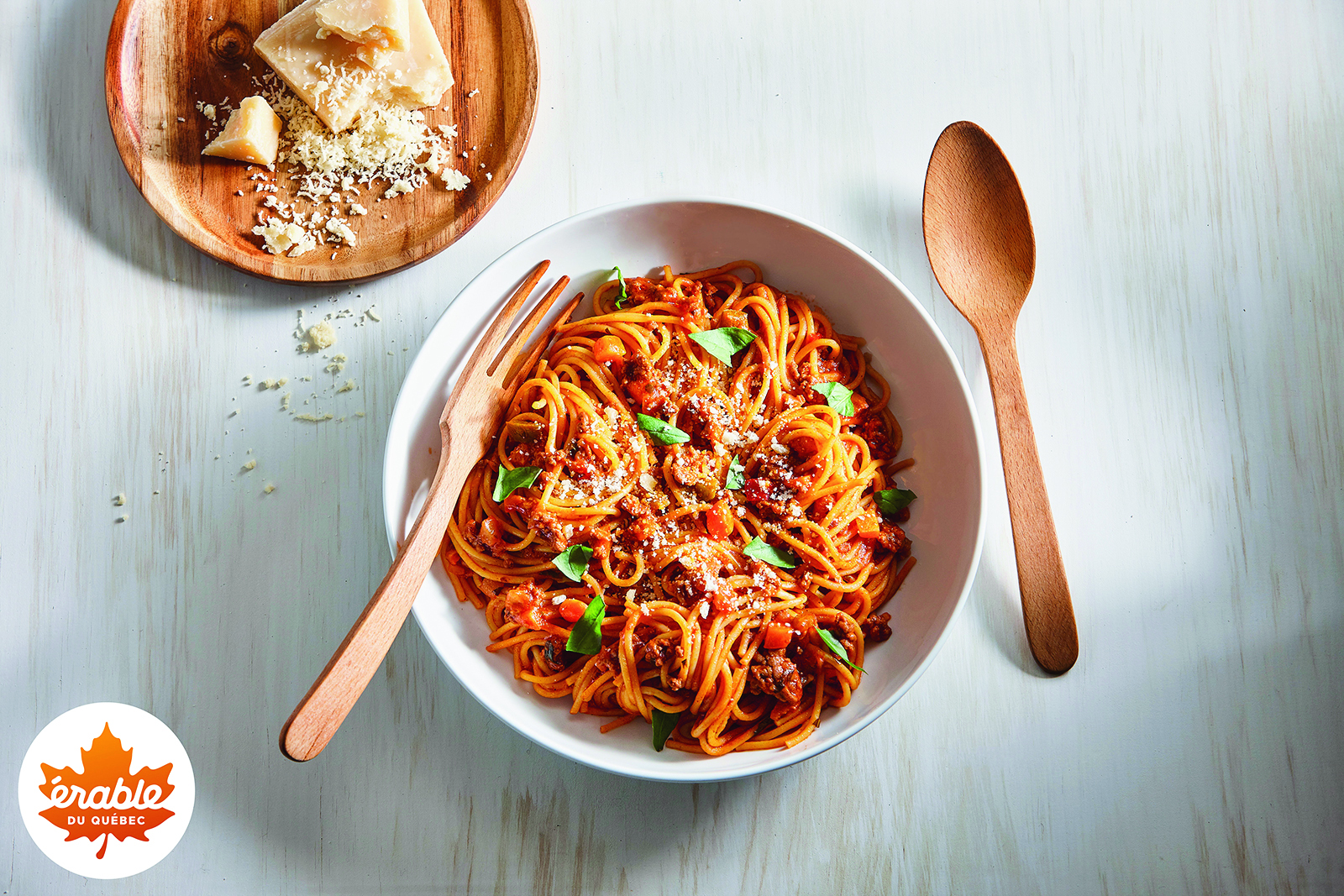 Spaghetti sauce bolognaise à l’érable « one pot »