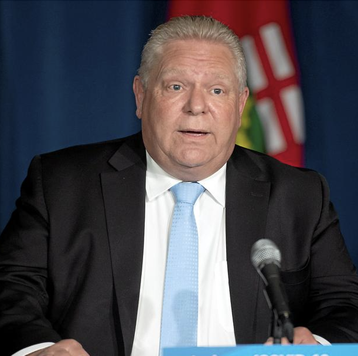 Le premier ministre de l’Ontario, Doug Ford sous les projecteurs