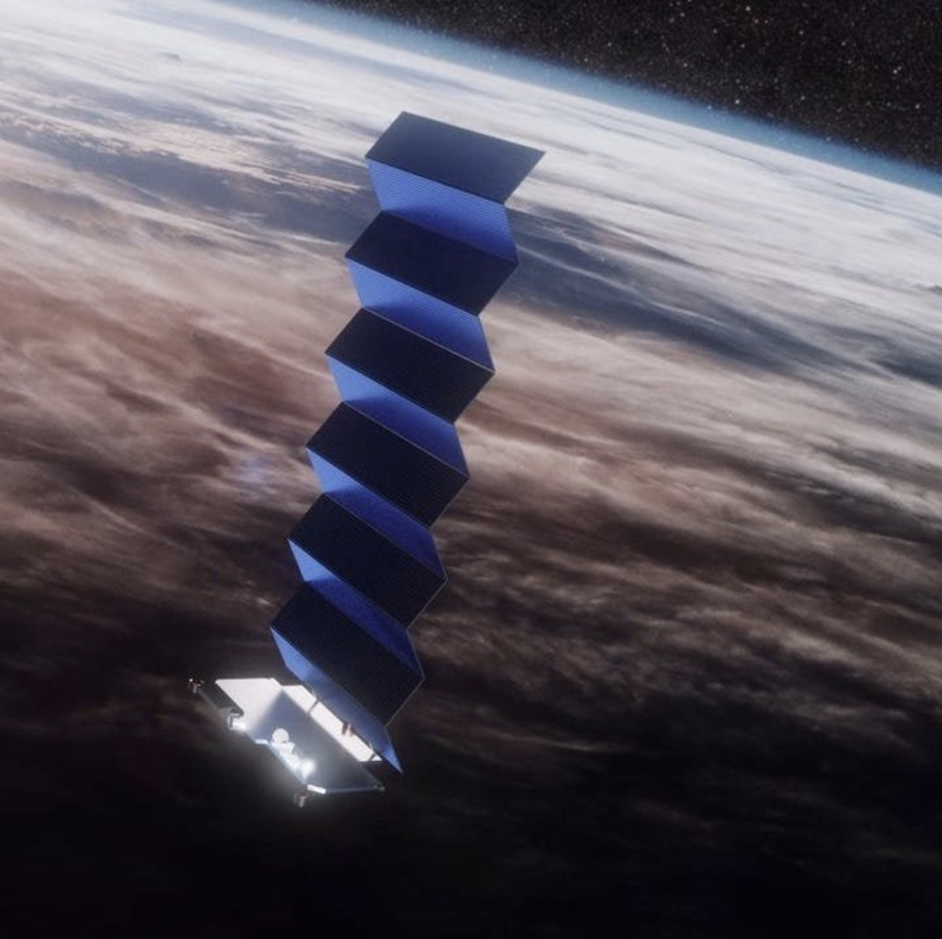 Starlink : les satellites qui montent et qui descendent