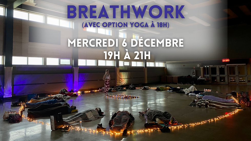 🌟 Breathwork avec option Yoga 🌟 (6 décembre)