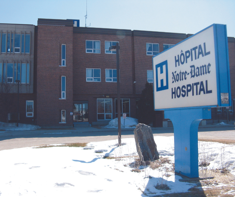 Le contrôle de l’information à l’Hôpital Notre-Dame de Hearst